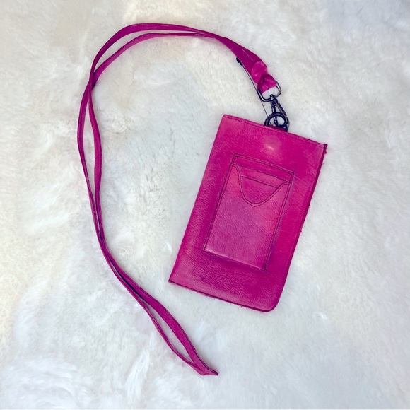 Free People Bright Lights Leather Wallet Pouch crossbody bag - Picture 3 of 12